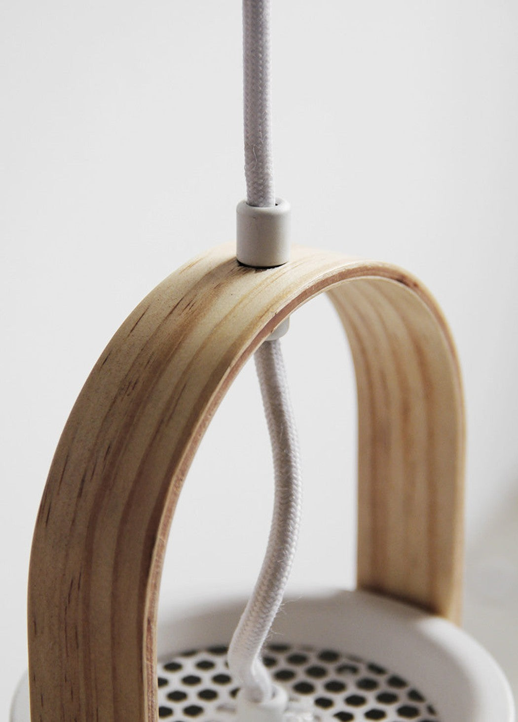 Scandi Minimalist Wooden Pendant Light