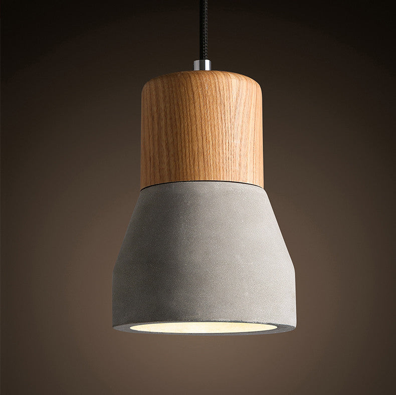 Concrete Vasa Minimalist Pendant Light