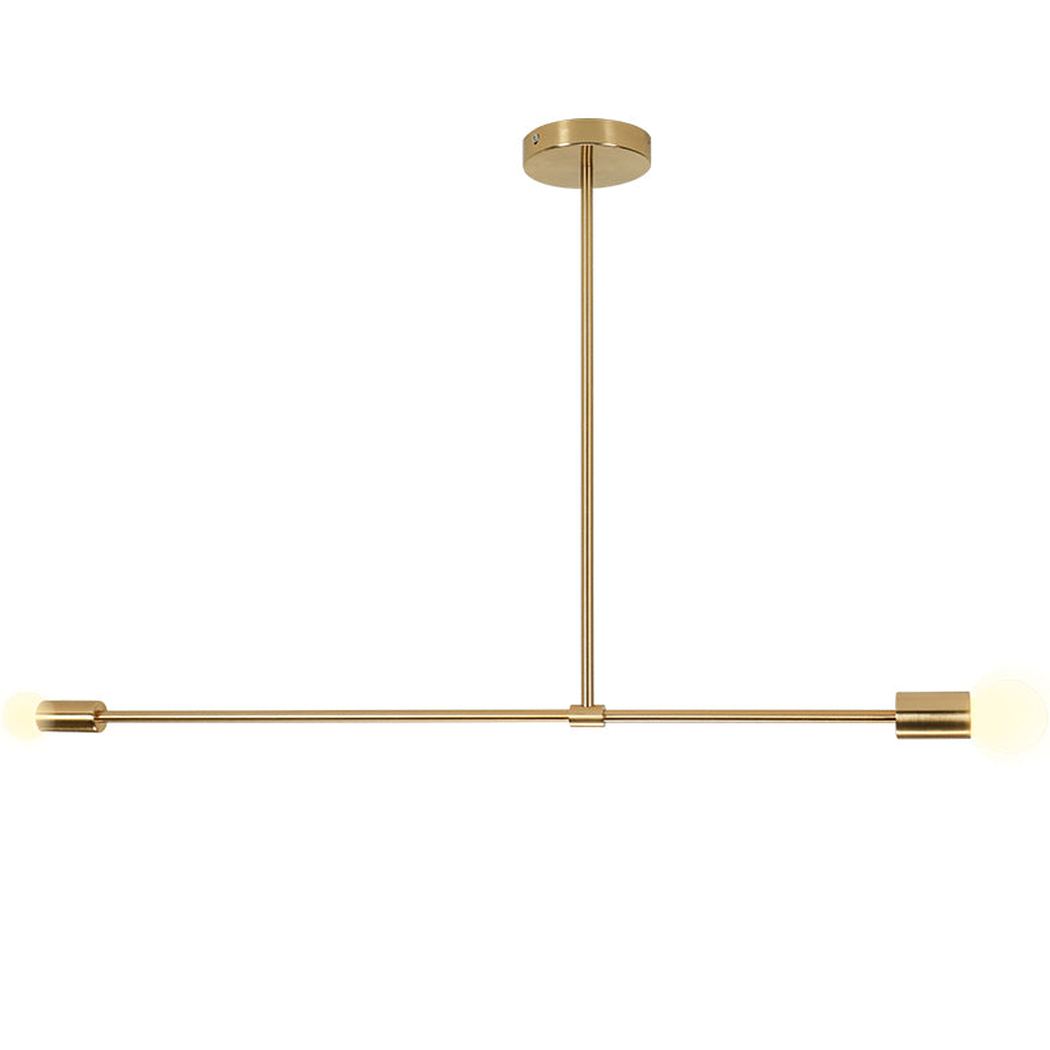 Surry Hills 2 Bulbs Modern Minimalist Line Pendant Light