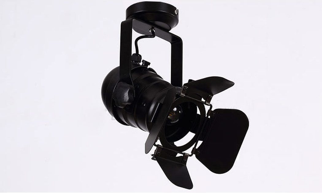 Classic Hollywood spotlight ceiling lamp