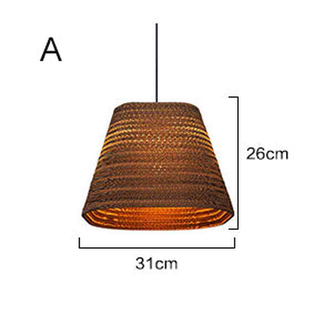 Luminaria Corrugated Board Pendant Light