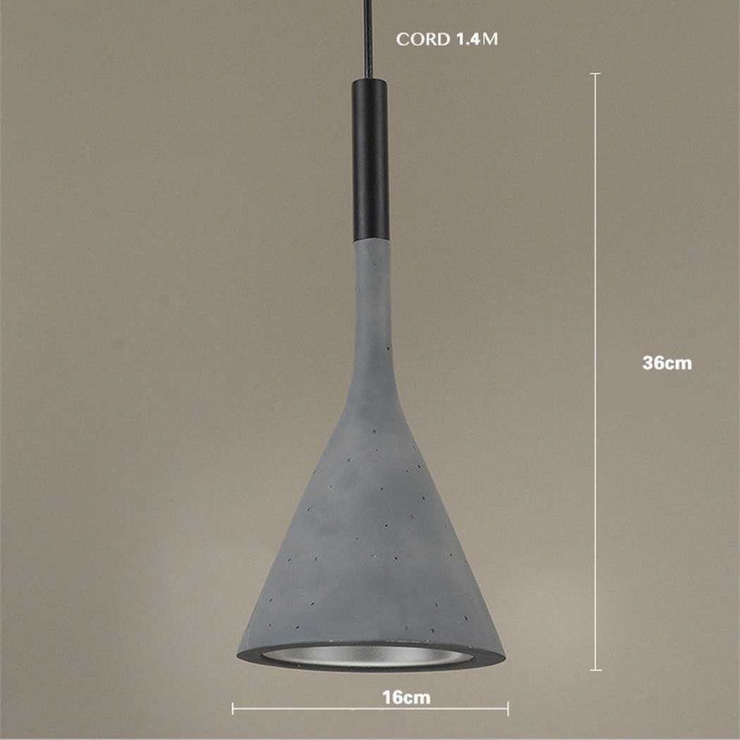 Aplomb Replica Concrete Cement Pendant Ceiling Light. Modern contemporary design.
