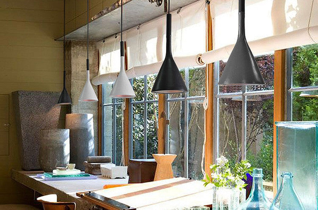 Aplomb Replica Concrete Cement Pendant Ceiling Light. Modern contemporary design.