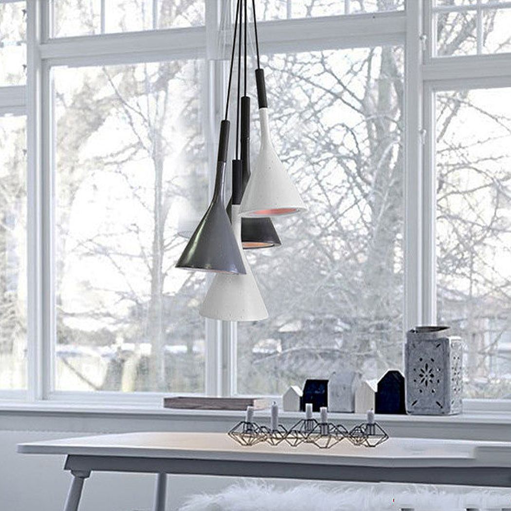 Aplomb Replica Concrete Cement Pendant Ceiling Light. Modern contemporary design.