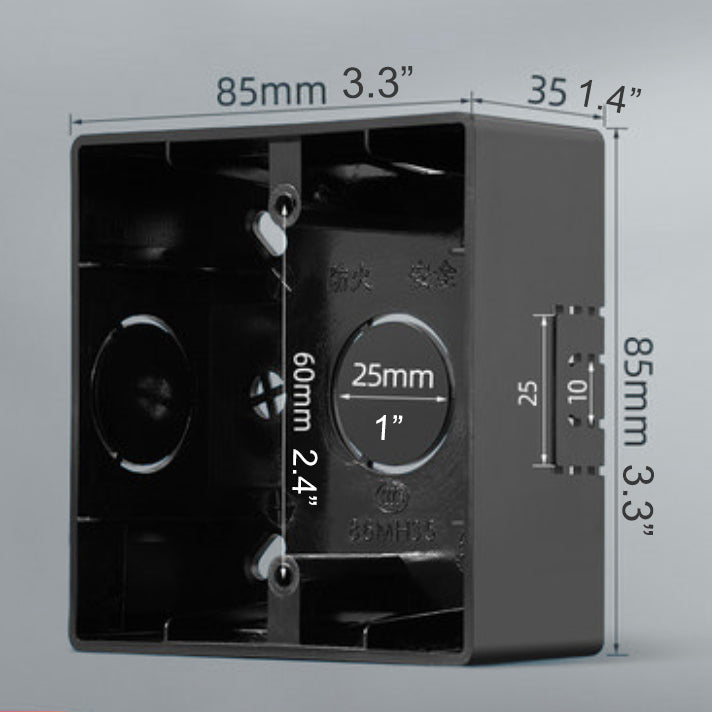 Paddington Knurled Brass And Black Double Light Switch