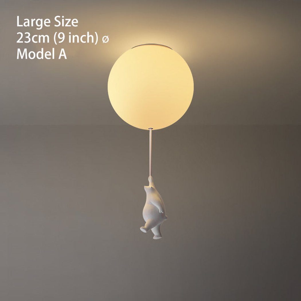 The Flying Bears Children Nursery Ceiling Light