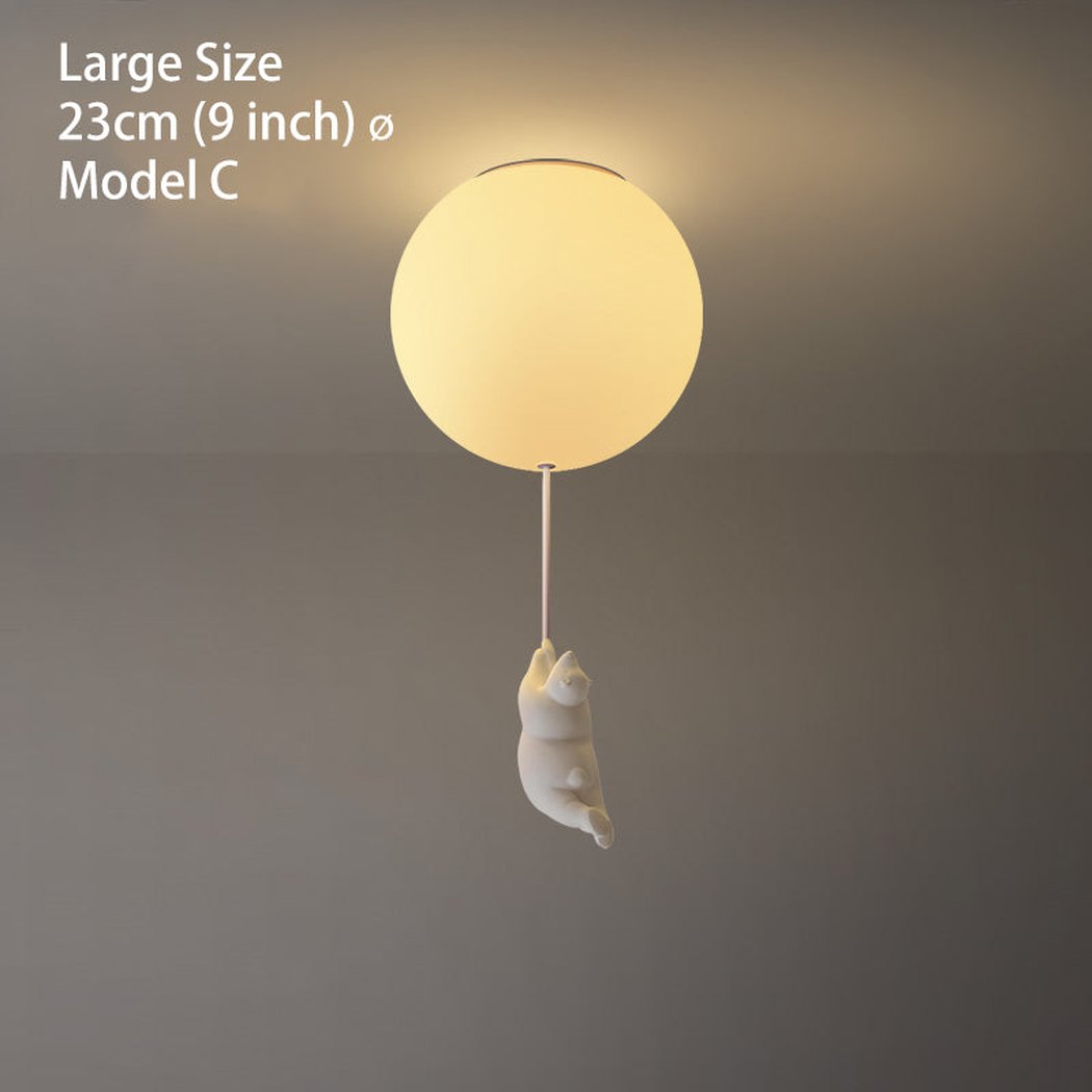 The Flying Bears Children Nursery Ceiling Light