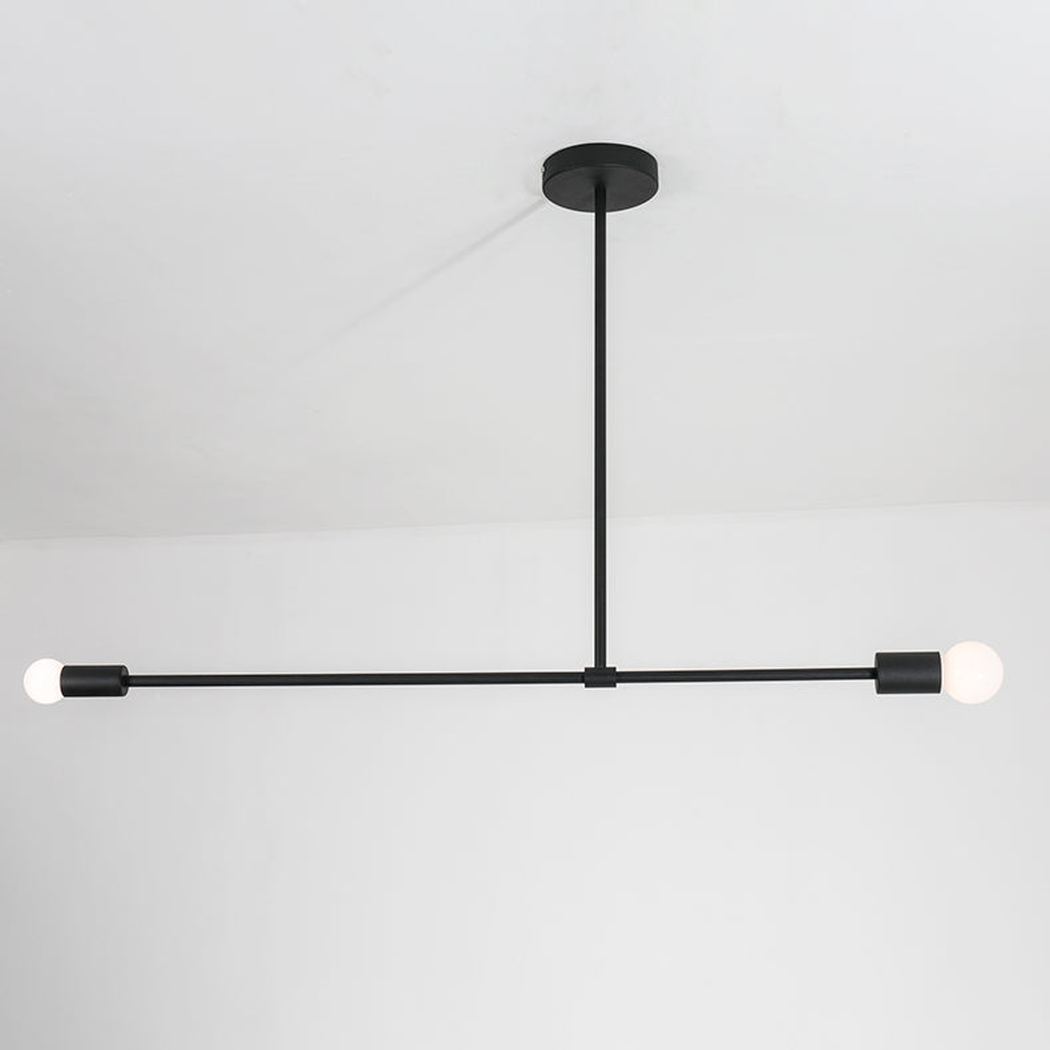 Surry Hills 2 Bulbs Modern Minimalist Line Pendant Light