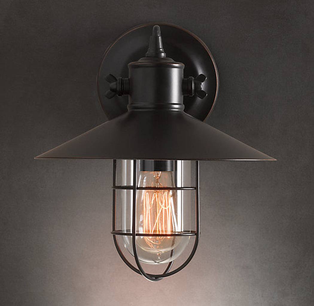 Harbour Sconce Vintage Industrial Wall Light
