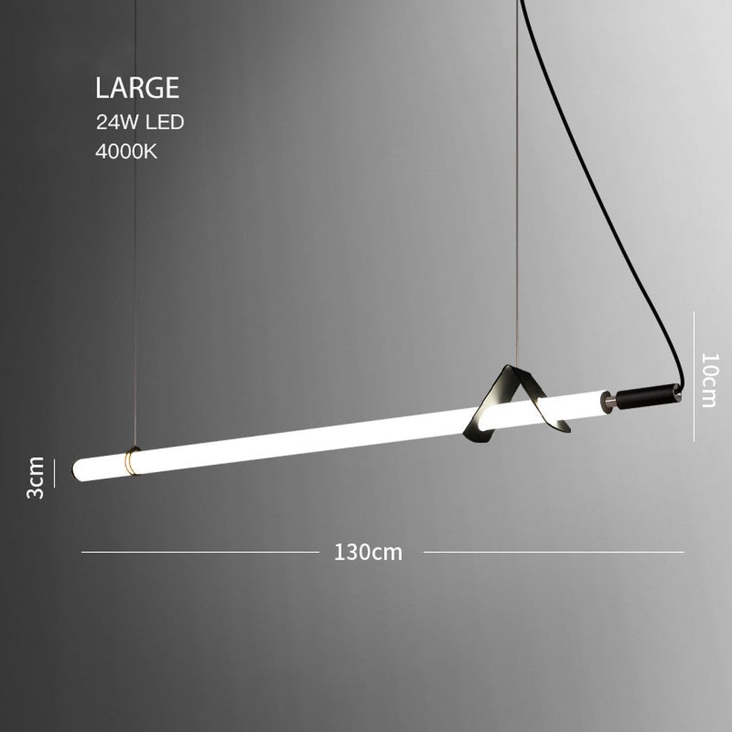 Sasaki Minimalist Linear Suspension Pendant Light