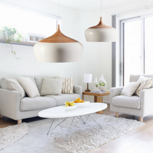 Kalmar Minimalist White Pendant Light