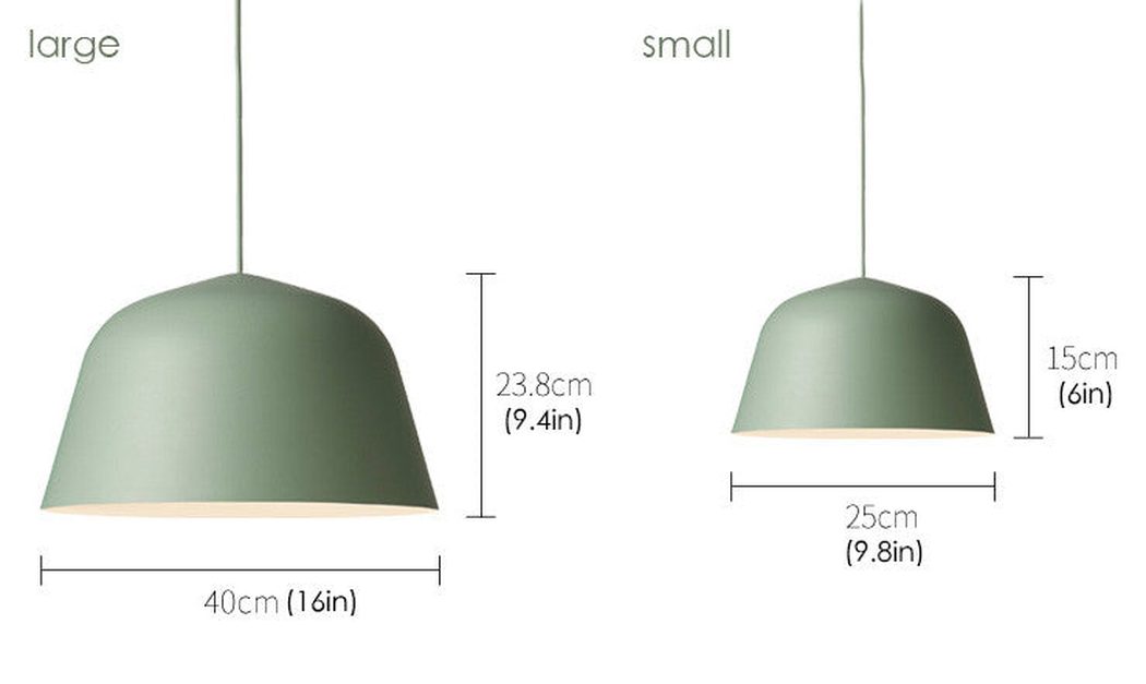 Ambit pendant light measurements