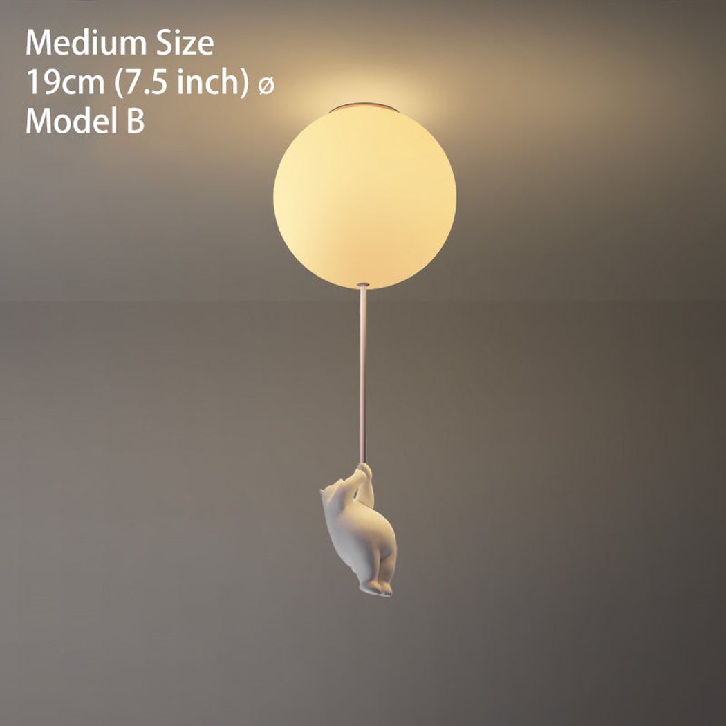 The Flying Bears Children Nursery Ceiling Light