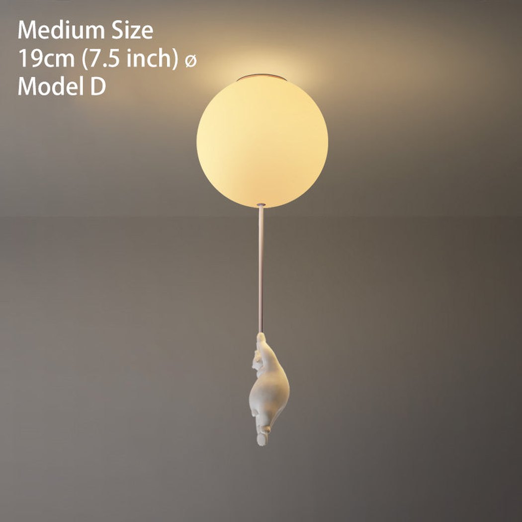 The Flying Bears Children Nursery Ceiling Light