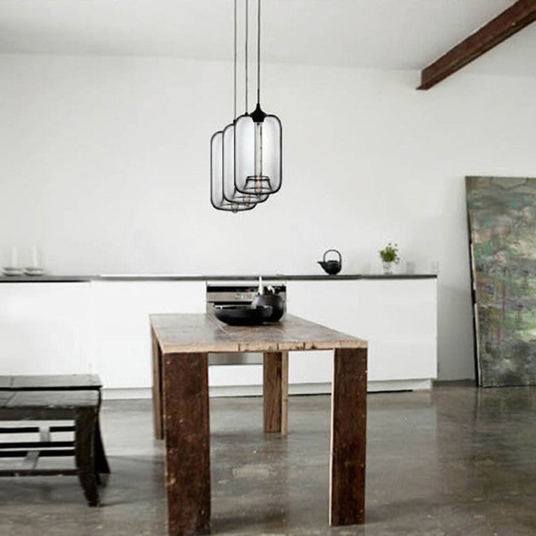 Mentone glass pendant light - Jeremy Pyles Pod Replica