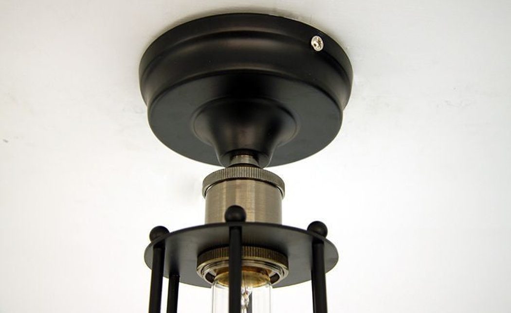 Pencil Cage Industrial Retro Vintage Ceiling Light