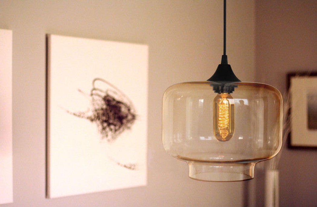 Positano Glass Shade Pendant Ceiling Light