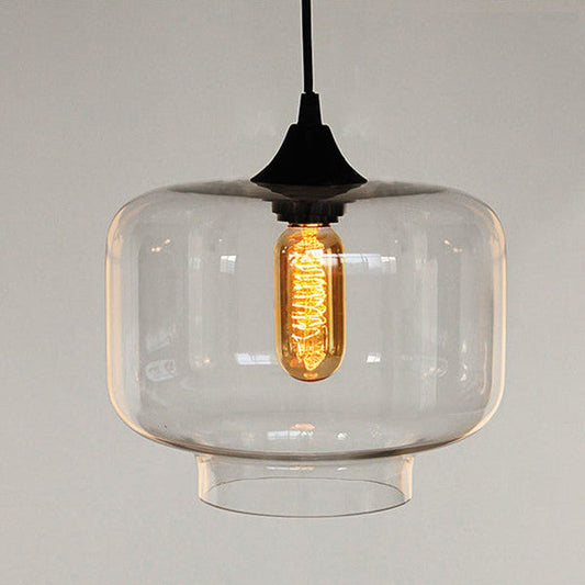 Positano Glass Shade Pendant Ceiling Light, Jeremy Pyles Oculo Replica