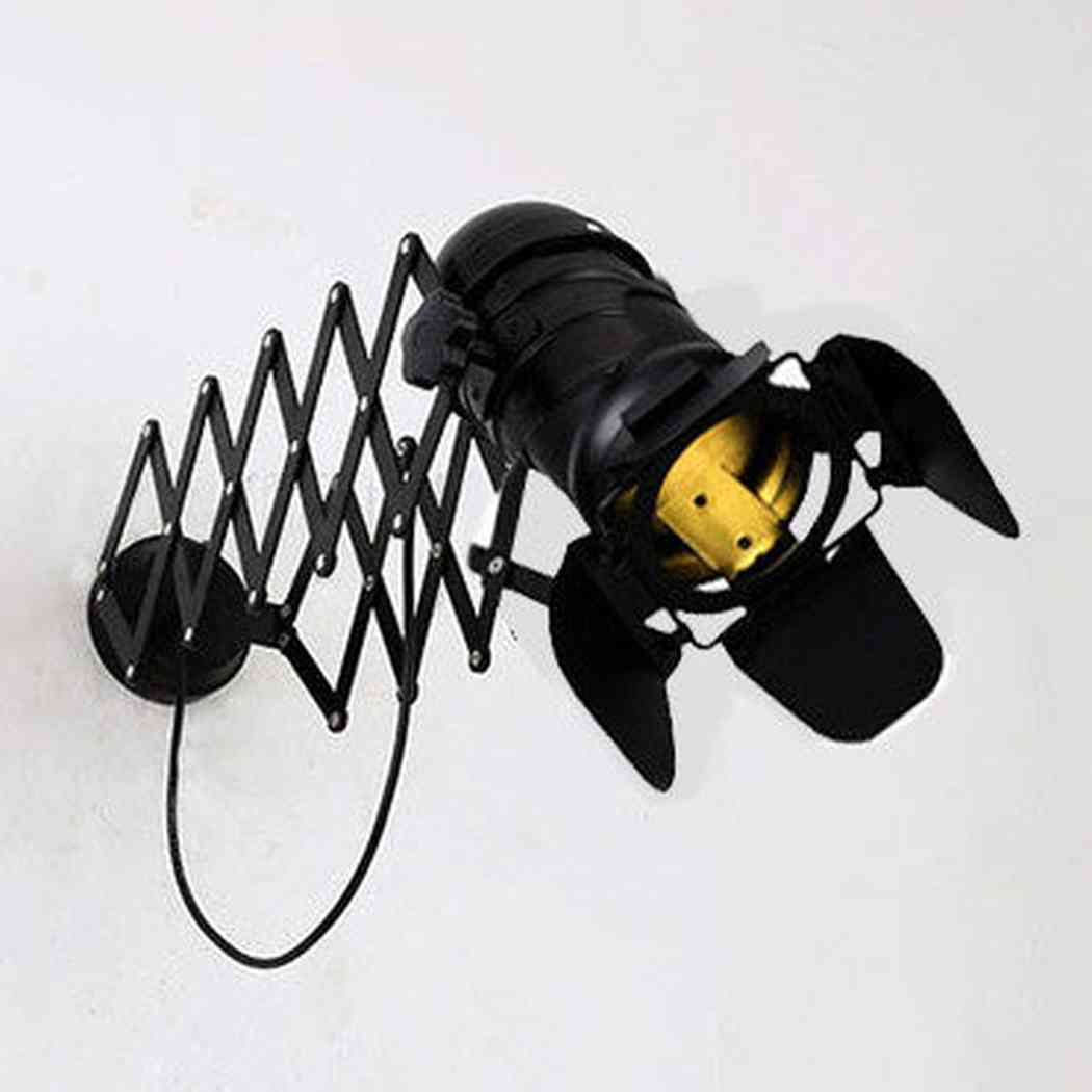 Classic Hollywood spotlight wall light sconce