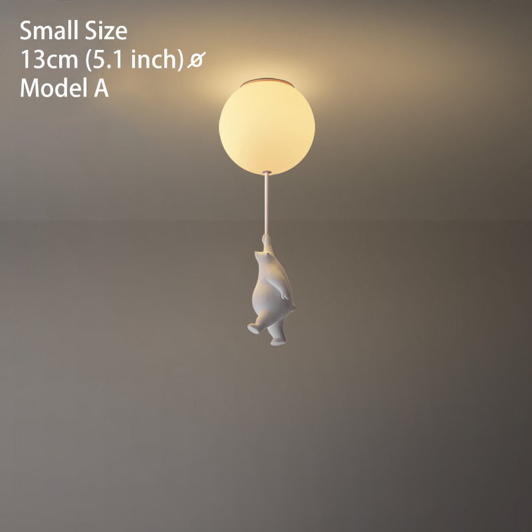The Flying Bears Children Nursery Ceiling Light