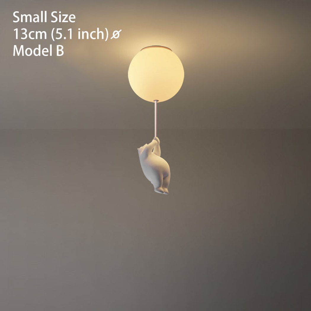 The Flying Bears Children Nursery Ceiling Light