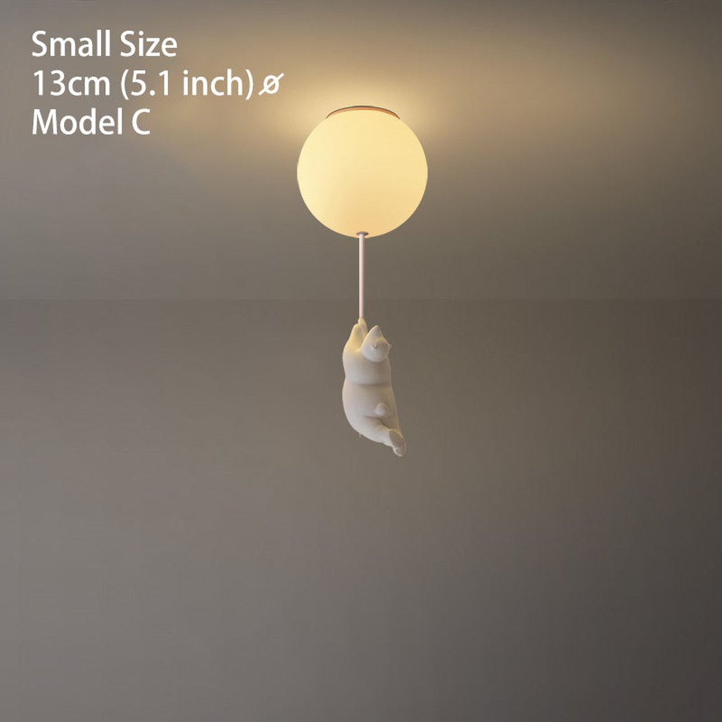 The Flying Bears Children Nursery Ceiling Light
