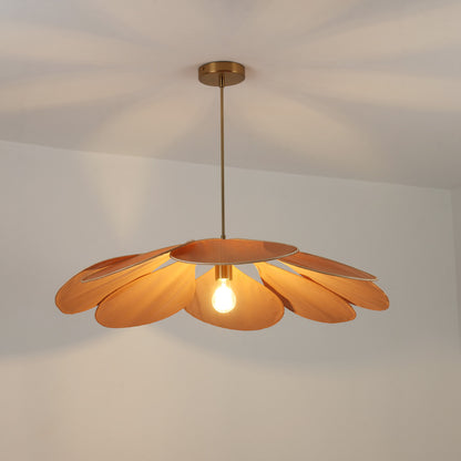 Magnolia Fabric Wabi Sabi Floral Pendant Light