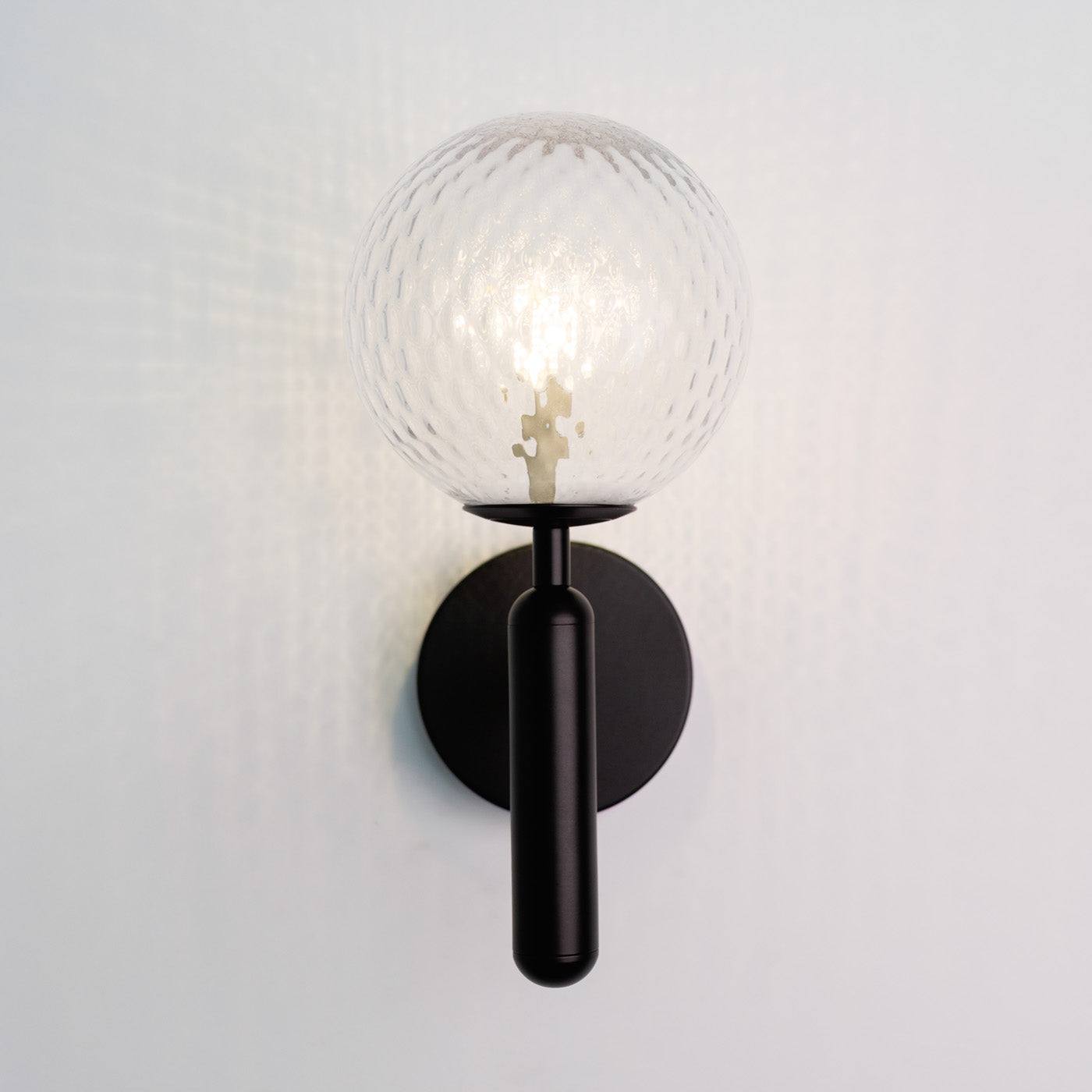 Nostra Minimalist Line Glass Globe Wall Light