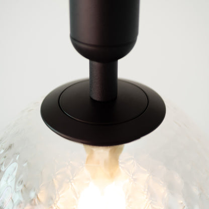 Nostra Minimalist Line Glass Globe Wall Light