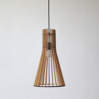 Tredo Wooden Slates Japandi Pendant Light