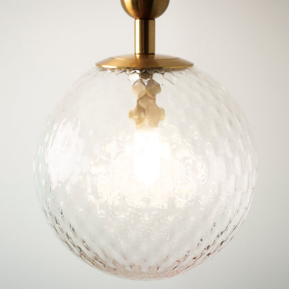 Nostra Minimalist Line Glass Globe Wall Light