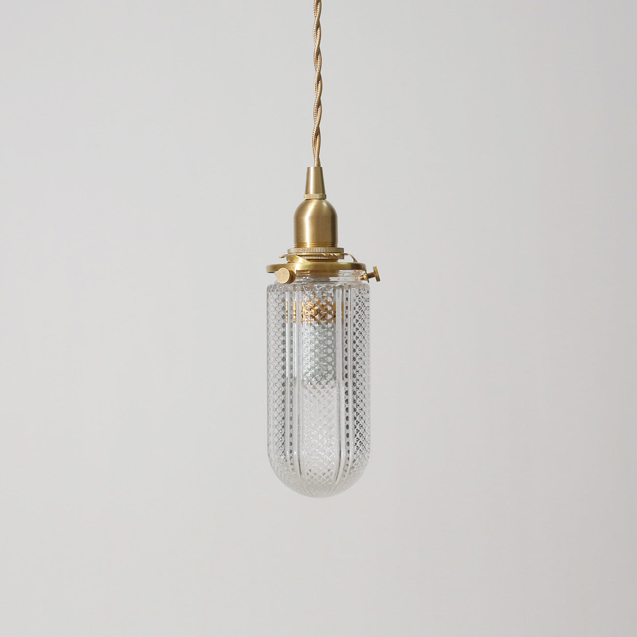 Chartres Faceted Crystal Pendant Light Chandelier