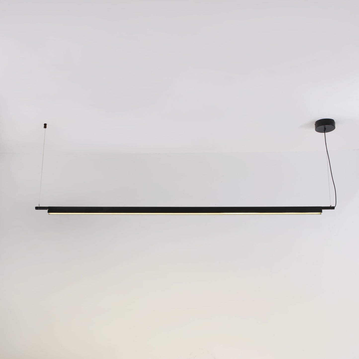 Ando Minimalist Line Black Kitchen Island Pendant Light