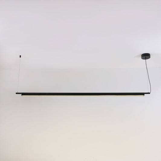 Ando Minimalist Line Black Kitchen Island Pendant Light
