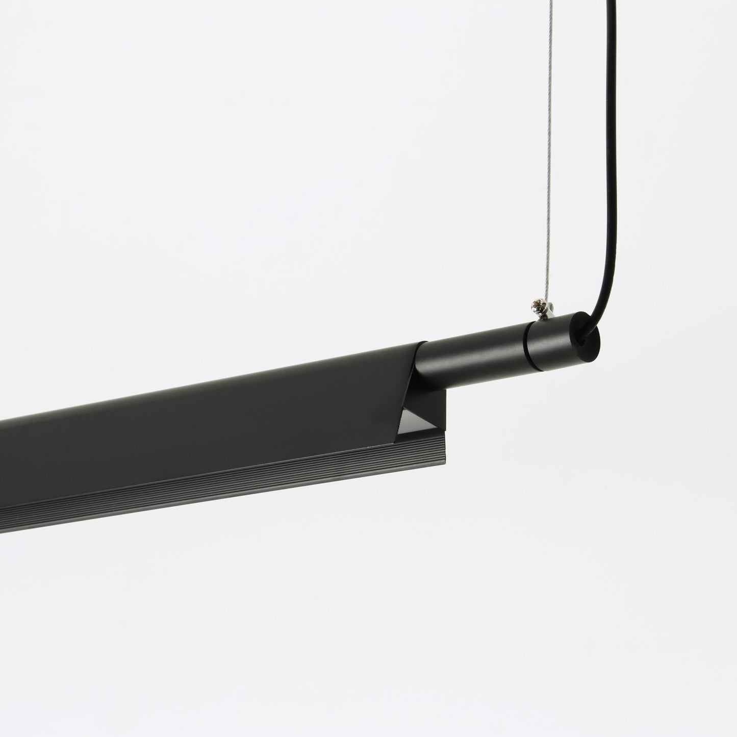Ando Minimalist Line Black Kitchen Island Pendant Light