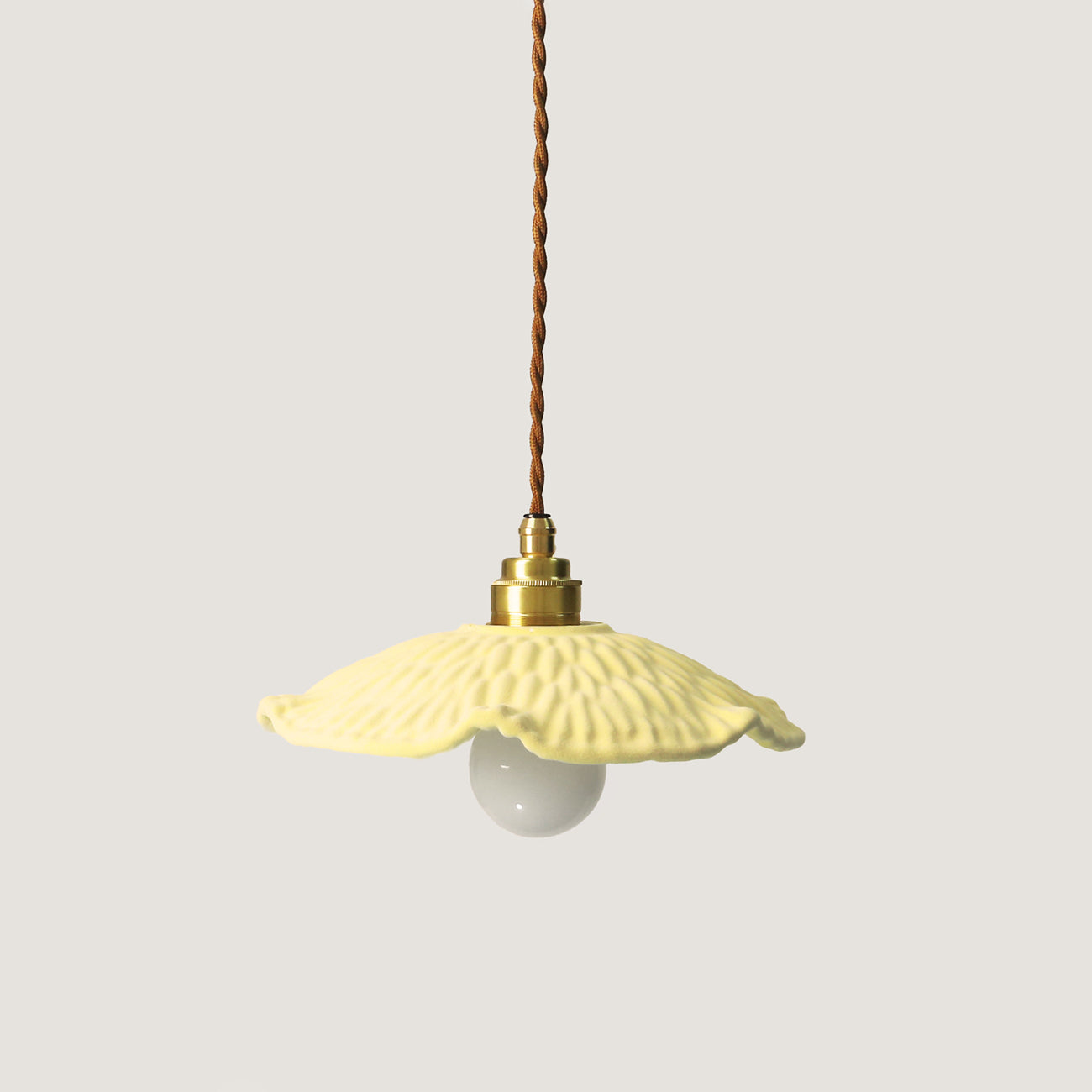 Limonata yellow Porcelain ceramic pendant light