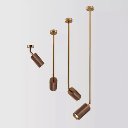 Lux Natural Wood Minimalist Spot Light / Wall Light