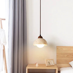 Sonoma Wood And Stone Minimalist Pendant Lights