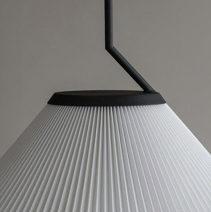 Nobu Pleated Shade Minimalist Pendant Light