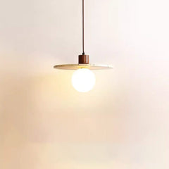 Sonoma Wood And Stone Minimalist Pendant Lights