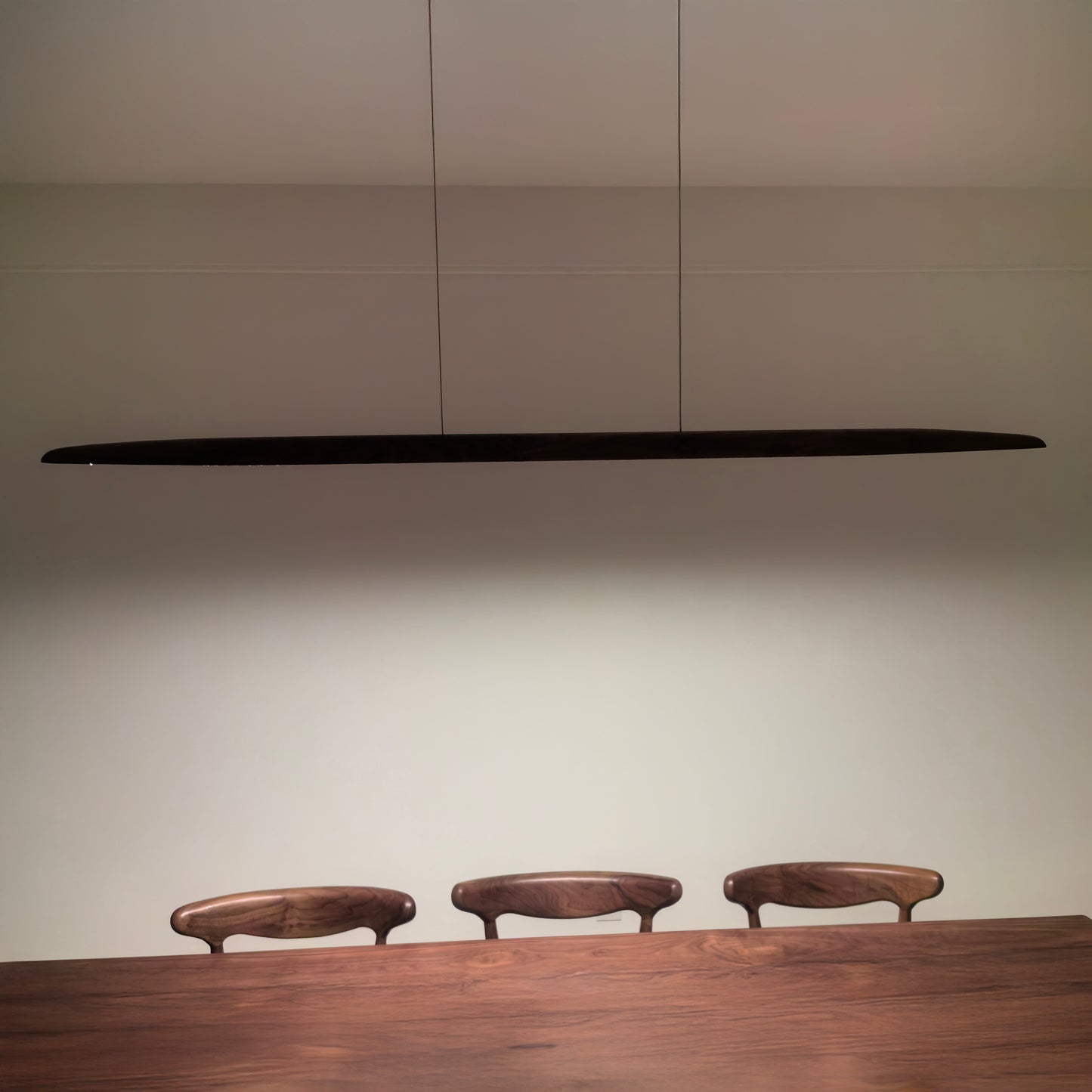 Kayu Minimalist Wood Linear Pendant Light