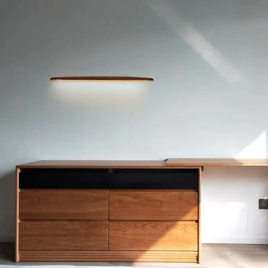 Kayu Minimalist Wood Linear Wall Light