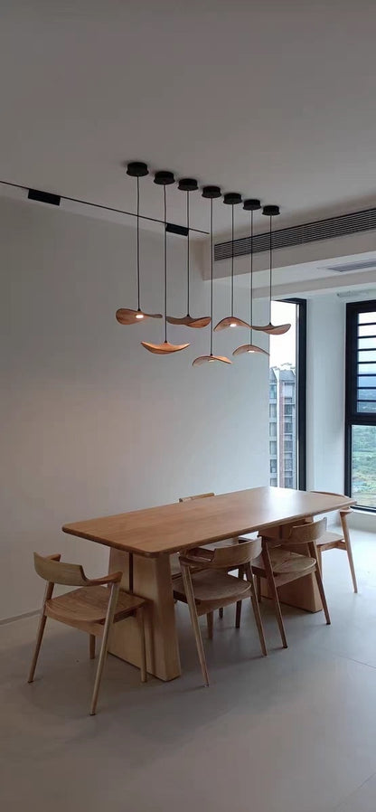 Kintsu Wood Pendant Light Chandelier