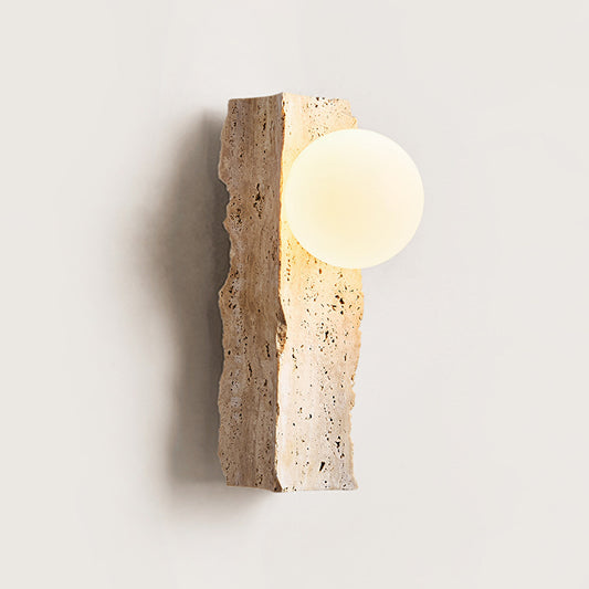 Sonoma Chisel Wabi Sabi Stone Wall Light / Sconce