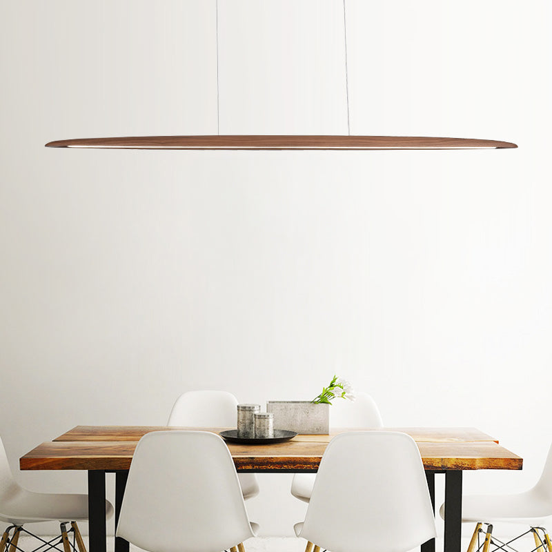 Kayu Minimalist Wood Linear Pendant Light