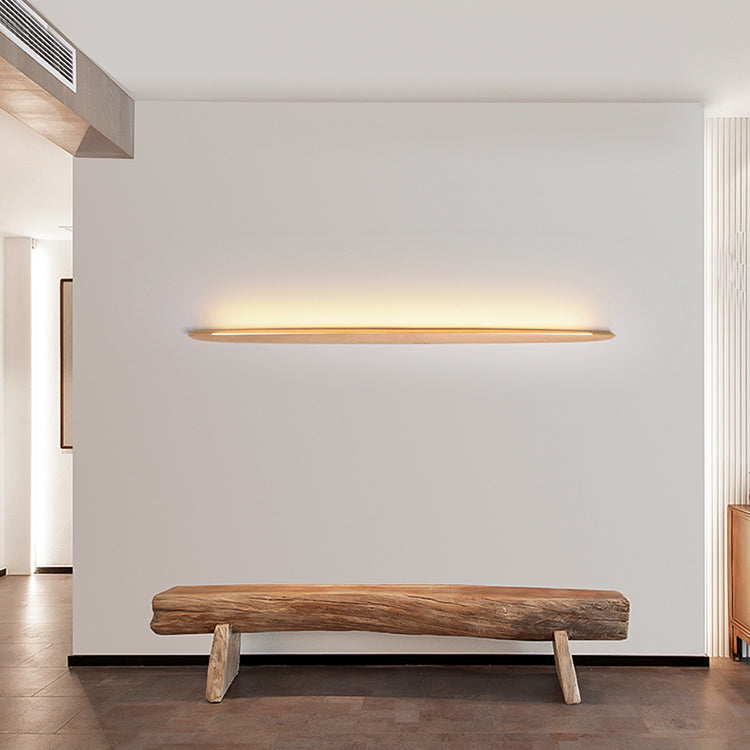 Kayu Minimalist Wood Linear Wall Light