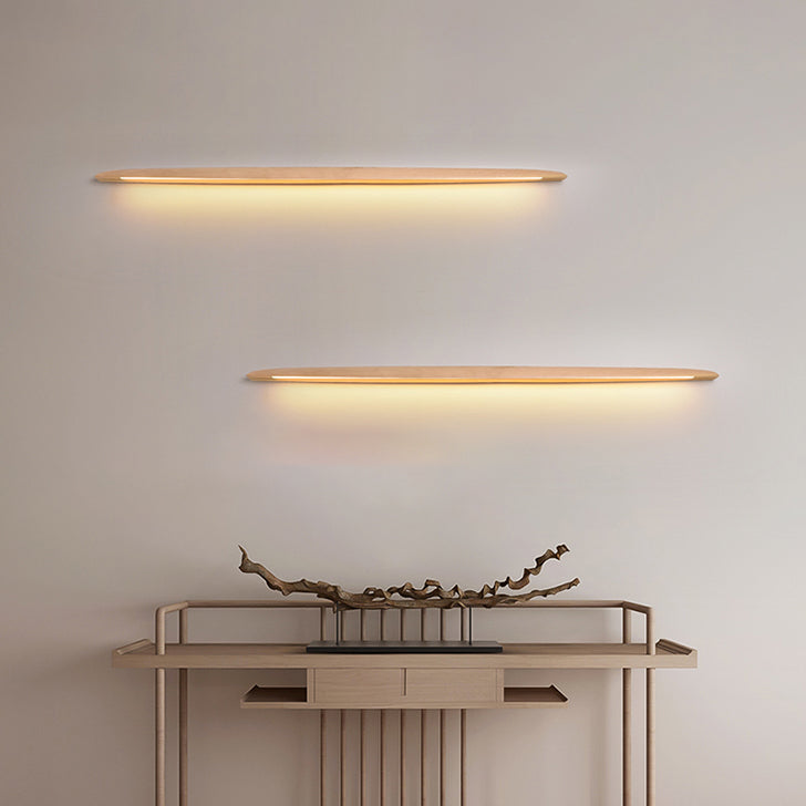 Kayu Minimalist Wood Linear Wall Light