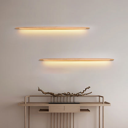 Kayu Minimalist Wood Linear Wall Light