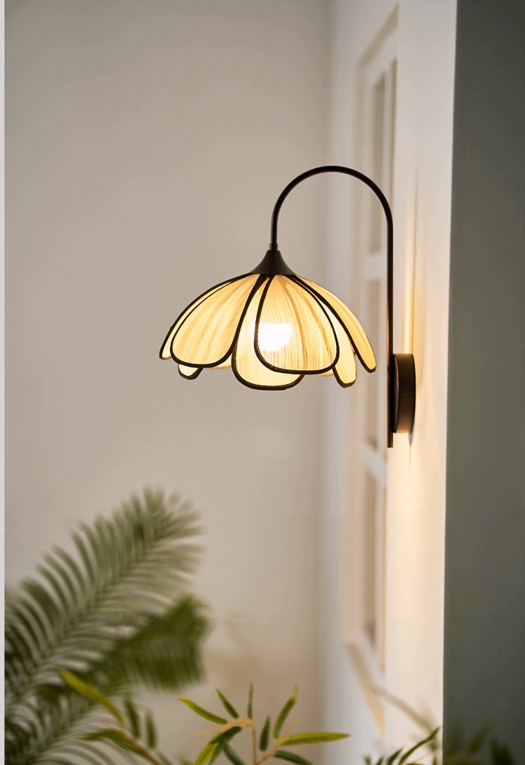 Lillian Mesh Hemp Wall Light Sconce