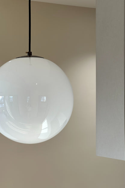 Opaline Milky Glass Pendant Light